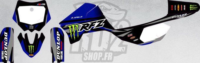 Apollo - kit deco - rfx -  RFZ - enduro - open - 110 - 125 - 150 -Monster- yz -