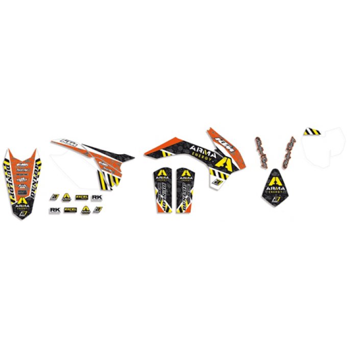 Kit déco KTM SX / SXF / EXC ( 2013  / 2014 / 2015 / 2016 )