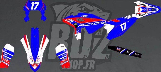 Beta - RR - race - xpro - 200 - 300 - 350 - 125 - 400 - 450 - 2025 - 2026 - kit deco -