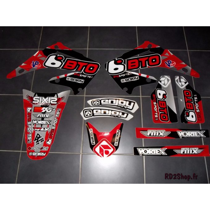 kit deco autocollants pour cr 125 / 250 honda 