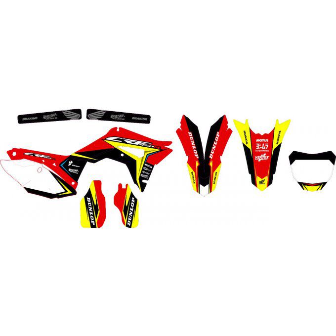 Kit déco Semi-perso Honda CRF 250 / 450 - 2013-23