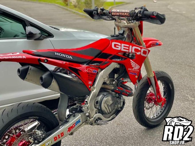 Kit Déco + Housse selle GEICO Honda CRF 250 / 450 ( 2017 - 2021 )