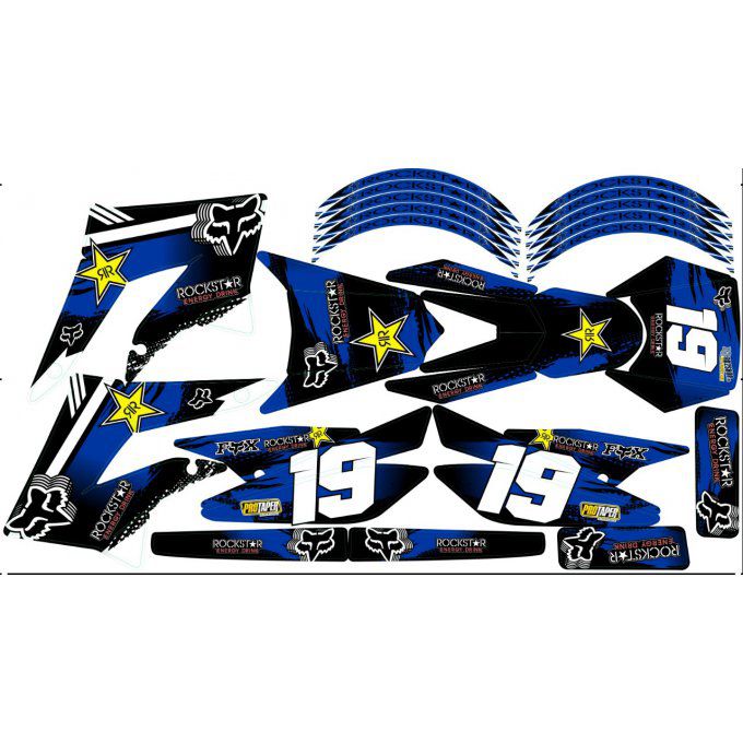 Kit Déco Perso 50 à boites DERBI / SHERCO / GILERA / RIEJU