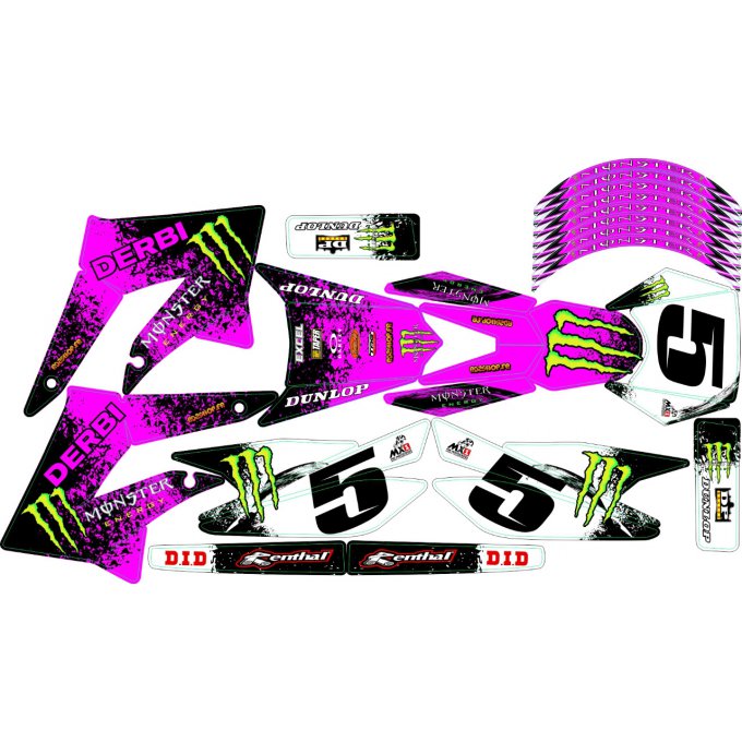 kit deco derbi drd senda xtrem / gilera smt rcr / sherco 