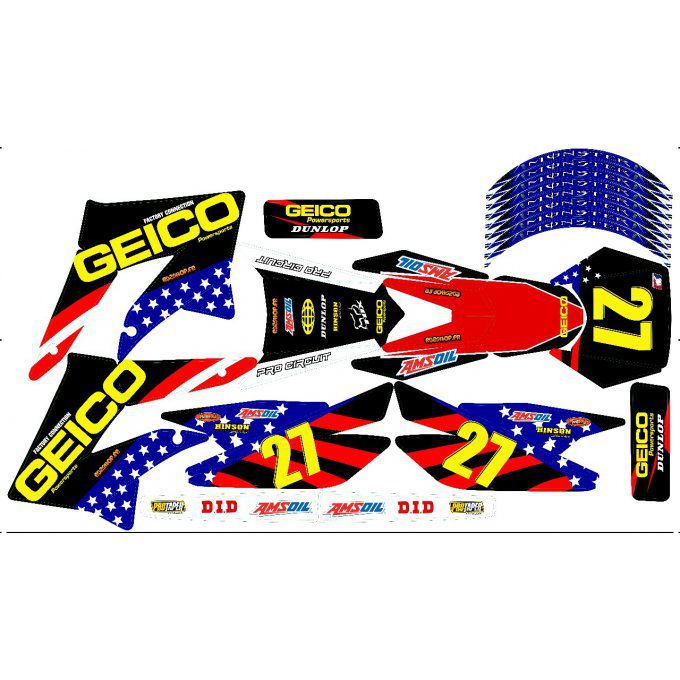 kit deco autocollant derbi gilera smt drd senda