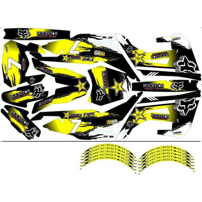 Kit Déco Perso 50 à boites DERBI / SHERCO / GILERA