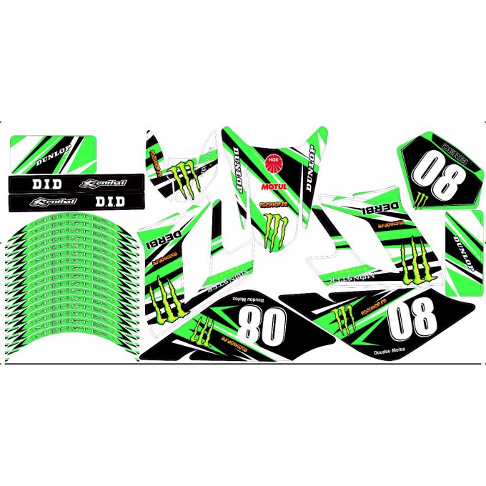 kit deco perso drd racing derbi