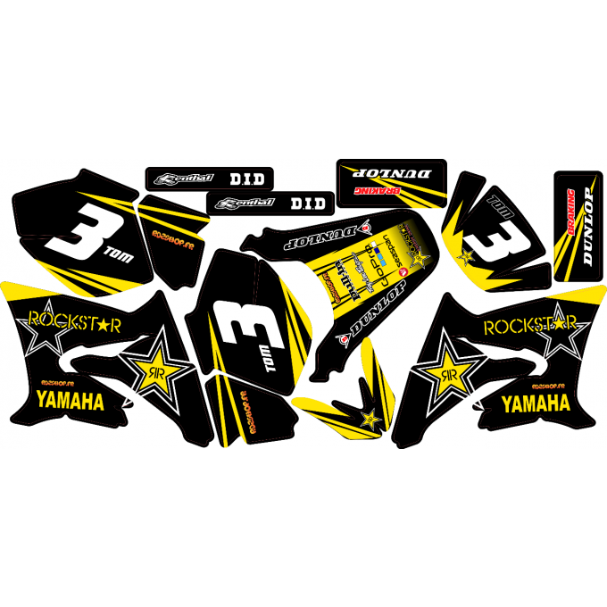 Kit Déco Perso 50 à boites DERBI / SHERCO / BETA 