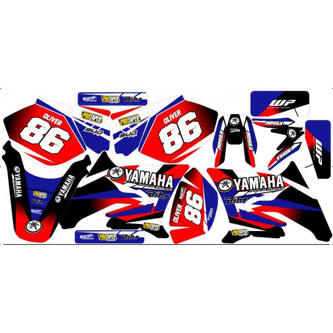 Kit Déco Perso 50 à boites DERBI / SHERCO / MBK / YAMAHA