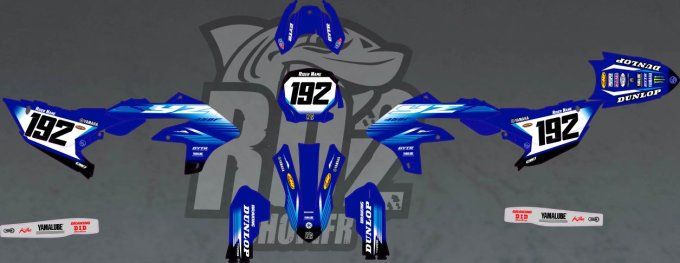 EDITION 2027 REPLICA - KIT DECO - 2027 - 2026 - 2025 - 2024 - YAMAHA - YZF 250 - YZF 450-