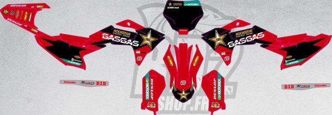 GASGAS - kit deco - mc - 50 - 65 - 85 - rockstar - 2027 - 2026 - 2025 - 2024-