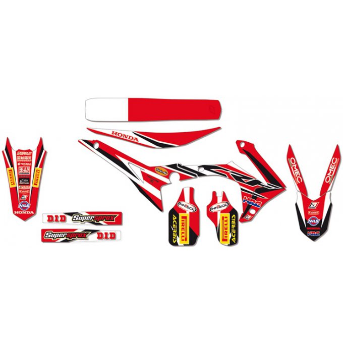 Kit Déco AUTOCOLLANT HONDA CRF 250 / 450 ( 2013 / 2014 / 2015 / 2016 / 2017 )