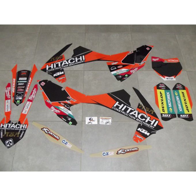 KIT DECO TEAM MXGP 2018 KTM HITACHI