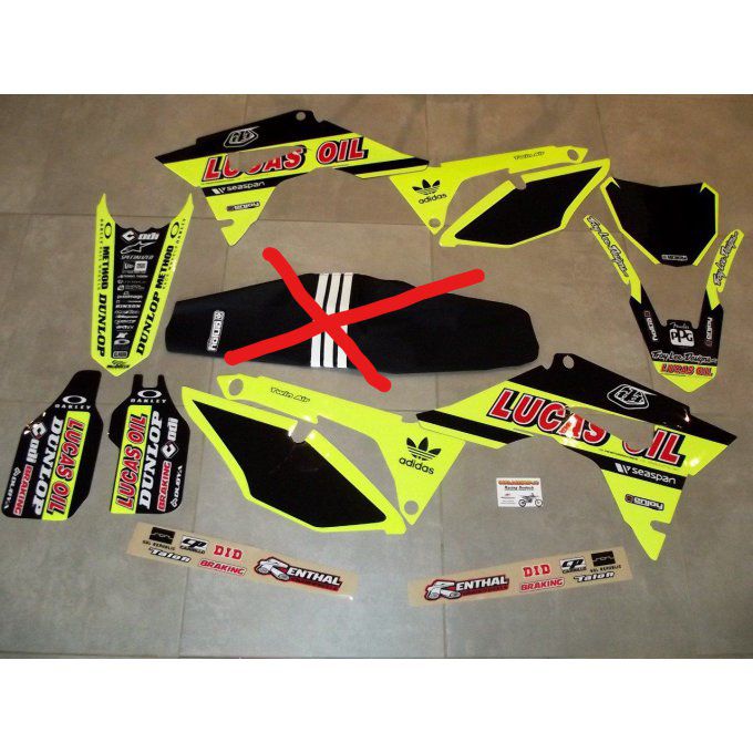 Kit Déco TLD FLUO CRF 250 / 450 ( 2017 / 2018 / 2019 / 2020)