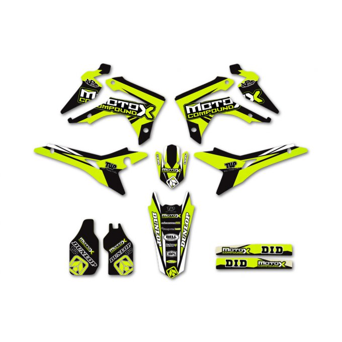 Kit Déco FLUO CRF 250 / 450 ( 2013 à 2017 )