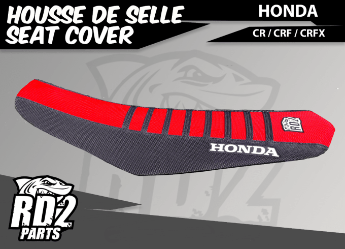 housse de selle - crf - 250 - 450 - seat - cover mx - 2013 - 2014 - 2015 - 2016 - 2017 -