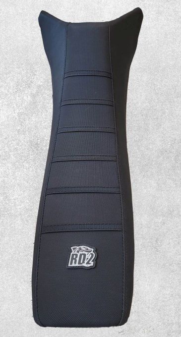 housse - de - selle - husqvarna - 701 - supermotard - sm - noir - blanche - seat - cover - mx -
