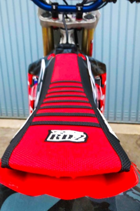housse de selle - crf - 250 - 450 - seat - cover mx - rd2 - 2013 - 2014 - 2015 - 2016 - 2017 -