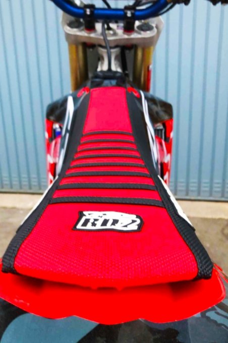 housse de selle - crf - 250 - 450 - seat - cover mx - rd2 - 2013 - 2014 - 2015 - 2016 - 2017 -