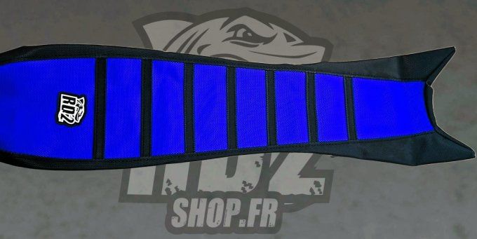 housse -de - selle - seat cover - derbi - drd - senda - 2011 à 2017 - bleu- noir - rd2 -