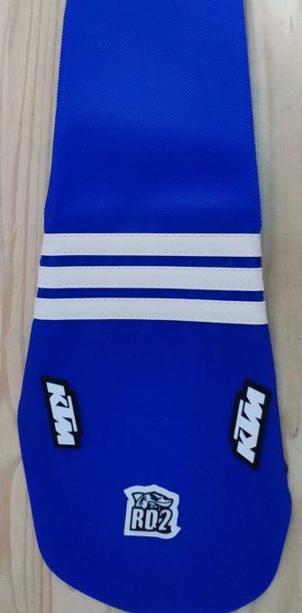 housse exc 2024  - 2025 - ktm bleu - housse selle excf 2024 bleu- housses selle bllanc ktm sx 2024 b