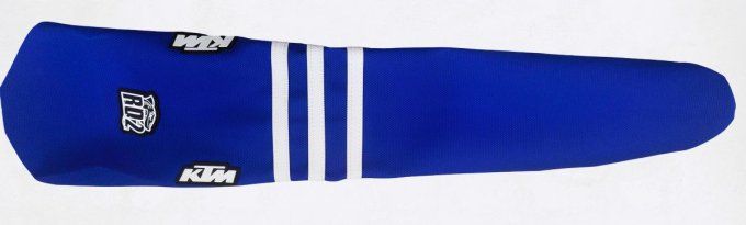 housse selle ,  rd2 , ktm , tld bleu , ktm , sx , sxf , exc , 2013 , 2014 , 2015 , 2016 ,