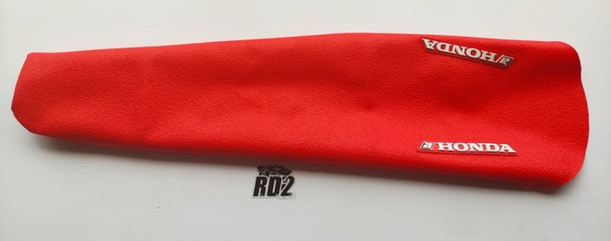 Housse -Selle  -HONDA - CRF -  250  - 450 - ( 2017   - 2018  -  2019  - 2020 ) rouge , rd2shop