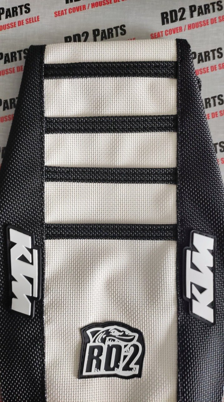 Housse de selle RD2Parts  KTM SX / SXF / EXC   ( Au choix 125 >450 cc )