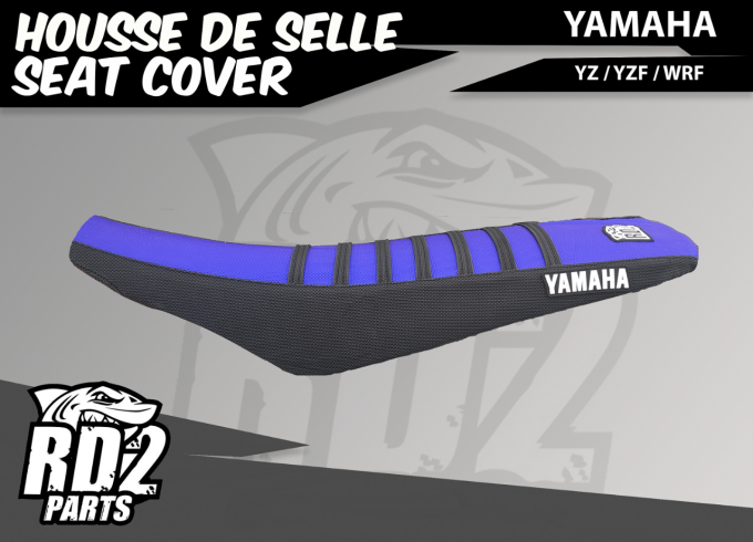 housse de selle - yamaha - bleu - noir - rd2parts - yz - yzf - wrf- 85 - 125 - _ 250 _ 450 - rd2shop