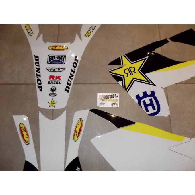 Kit Déco HUSQVARNA team rockstar motocross