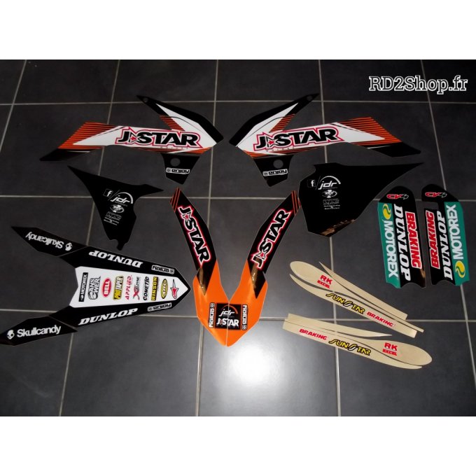 Kit déco KTM SX 85 ( 2013 / 2014 / 2015 / 2016 )