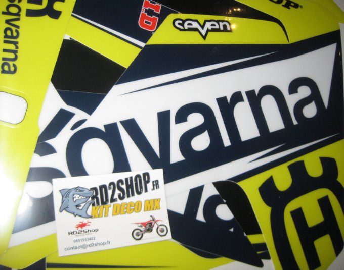 Kit Déco  HUSQVARNA TC / FC / FS ( 2019 / 2021 ) + TE - FE 2020 - 2021