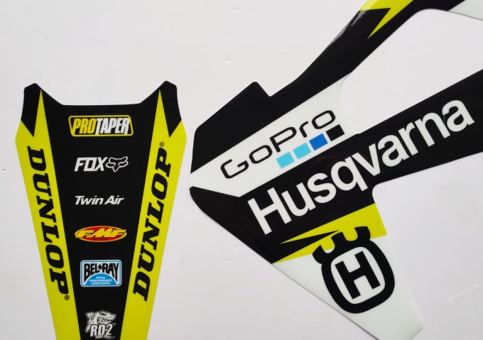 Kit Déco RD2 HUSQVARNA TC / FC ( 2016 à 2018 ) + TE / FE : ( 17 - 2019 ) -