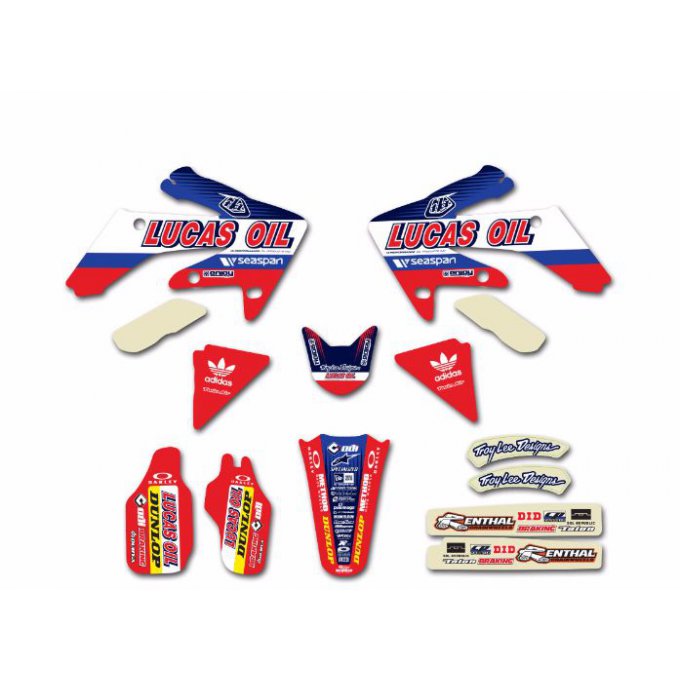 Kit Déco Honda 250 CRF / CRFX ( 2004 /  2005 / 2006 / 2007 / 2008 /  2009 )