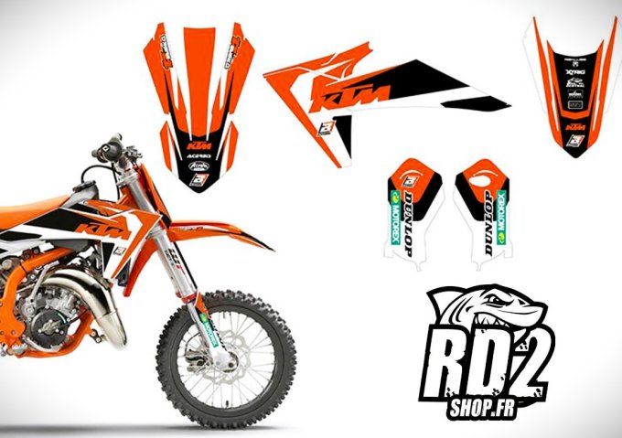 kit deco - 65 sx - 65sx - ktm - 2024 - 2025 - 2026 - graphics - stickers - autocollants - dream4 -