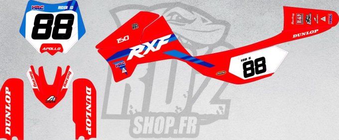 kit deco - Apollo - RFZ - RXF- openn - enduro - 110 - 125 - 150 - crf -