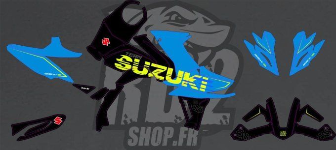 kit-deco-autocollant-gsx-8s-suzuki-stickers-bleu - racing team- gsx8s -