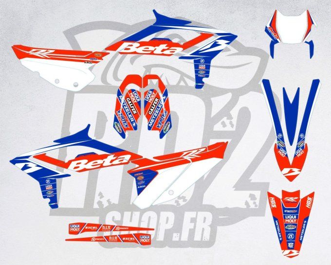kit deco - beta - rr - race - 2023 - 2024 - graphics - 300 - 250 - 125 - 200 - 380  -350- 480 -