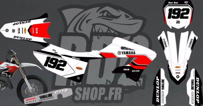kit deco - edition limited 2026 - yamaha - yz 125 - yz 250 - 2022 - 2023 - 2024 - 2025 - 2026 - roug