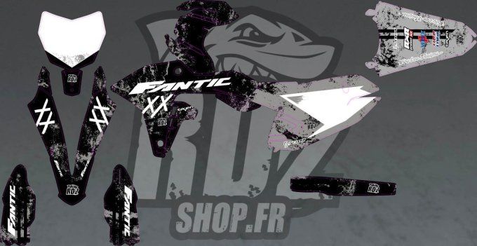 kit deco -fantic - 125 -250-300-450- XXF - xx- xef - xe - 2023-2024-2025-2026-