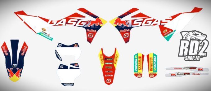 kit deco - graphics - gasgas - factory - prado - mc - mcf - ec - ecf - 2021 - 2022 - 2023 - rd2 -