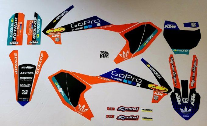 kit deco , graphics , stickers , gopro , fmf , ktm , sx 65 , sx65 , 2016 , 2017 , 2018 , 2019 , 2021