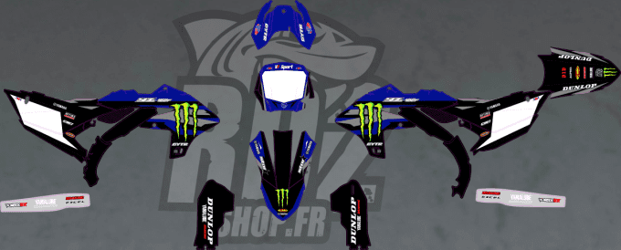 kit deco - graphics -YZF 450 - YZF 250 - 2026 - 2027 - monster - yamaha -