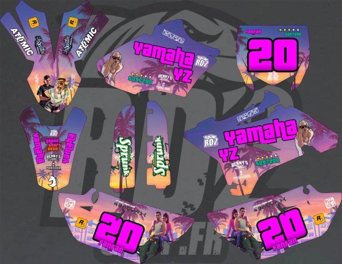kit deco-gta-holographique- YAMAHA-yz85-yz-85--bk13-graphics-stickers-bikelife--bikelife13-