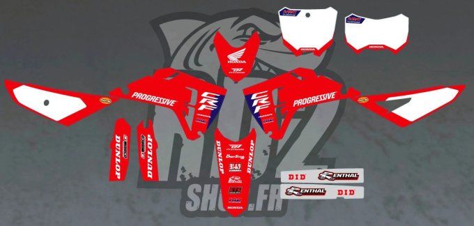 kit deco -  hrc - CRF -450 - 2025 - CRF450 - honda - 2026 -graphics -