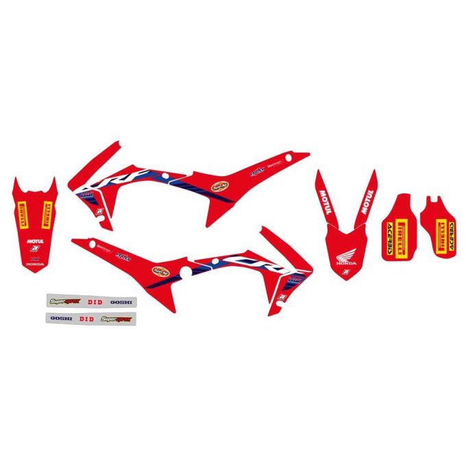 Kit Déco - HRC  -HONDA -CRF -250 -  450 - 2013 - 2014 - 2015 - 2016 -