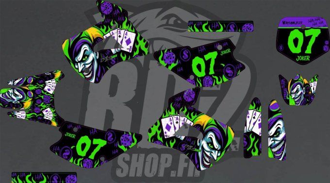 kit deco - joker - kx85 - kawasaki - kx - 85 -