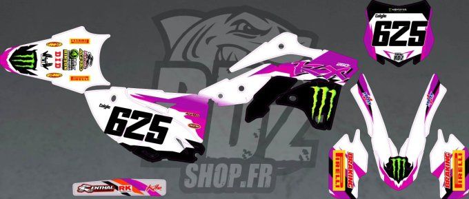 kit-deco-kawasaki-50-anniversaire-rose-violet-kxf-kx-250-450 - rd2