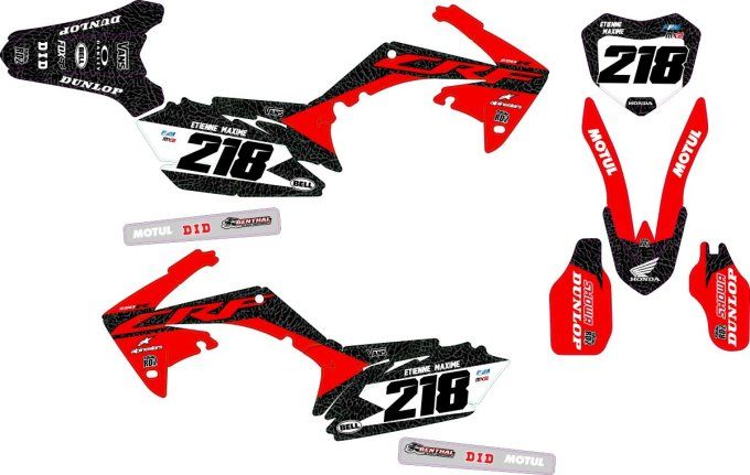 kit deco - kit perso - -CRF 250 -2010-2013 CRF 450 2009-2012 -2011-