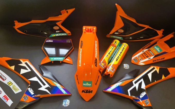 kit deco - ktm - sxf - sx - 2027 - 2026 - 2025 - origine - kit plastiques -  125 - 250 - 350 - 450 -